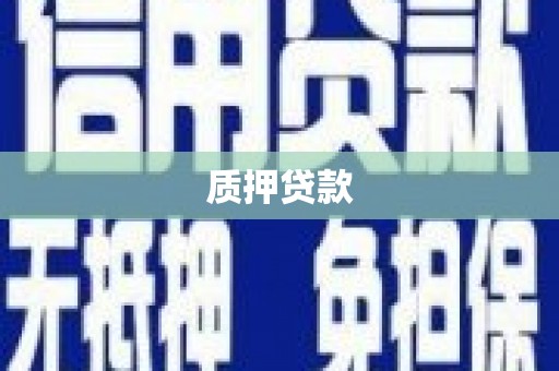 盘山质押贷款