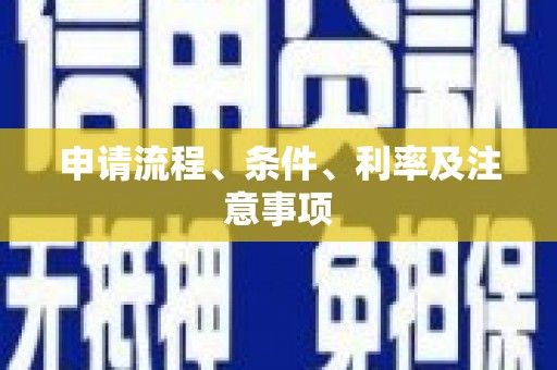盘山申请流程、条件、利率及注意事项
