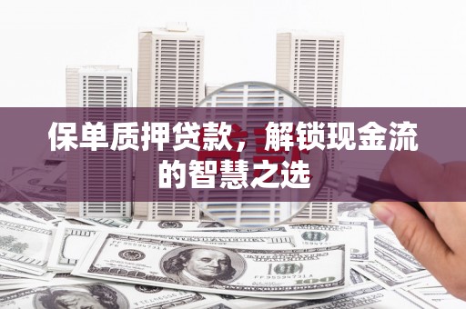 盘山保单质押贷款，解锁现金流的智慧之选